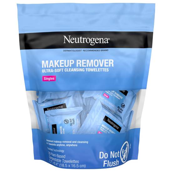 Neutrogena Singles Makeup Remover Cleansing Towelettes (20 ct)
