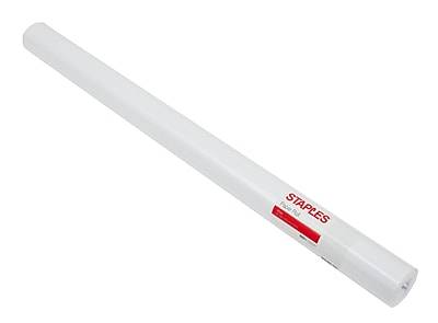 Staples White Banner Paper Roll