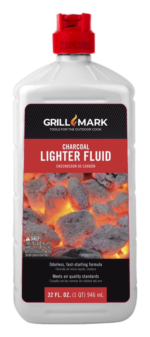 Grill Mark Charcoal Lighter Fluid 32 Oz