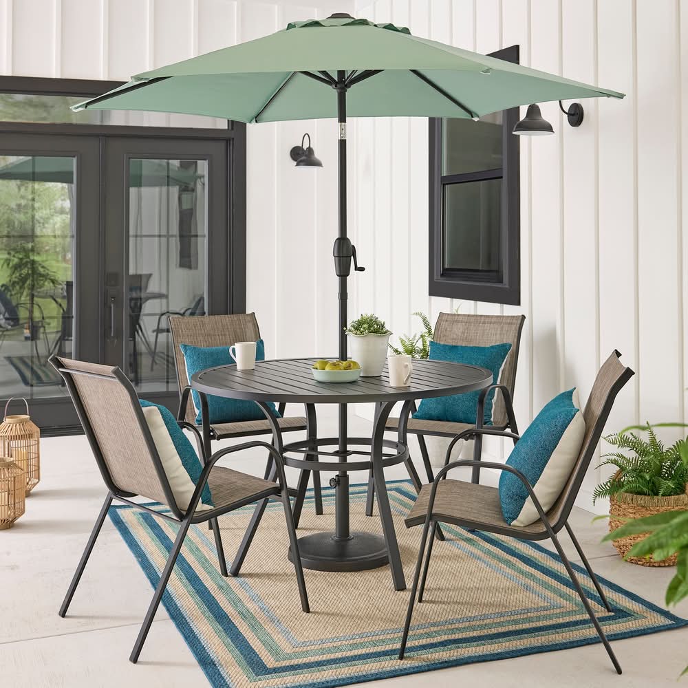 11-foot patio umbrella sunbrella Lyon