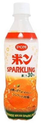 えひめ飲料　ポンスパークリング　果汁30％　410ml　J-171