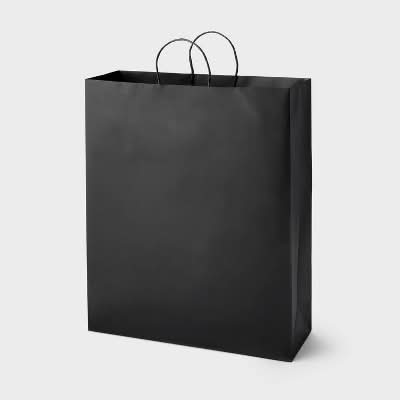 Spritz Jumbo Gift Bag, Black