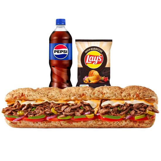 Menu SUB30 Steak & Cheese