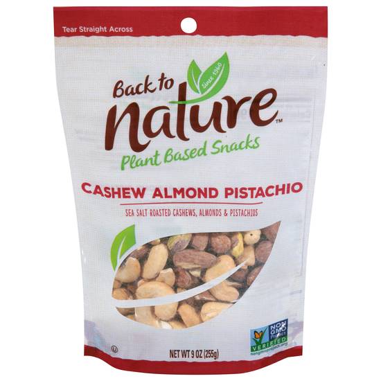 Back To Nature Cashew Almond Pistachio Blend (9 oz)