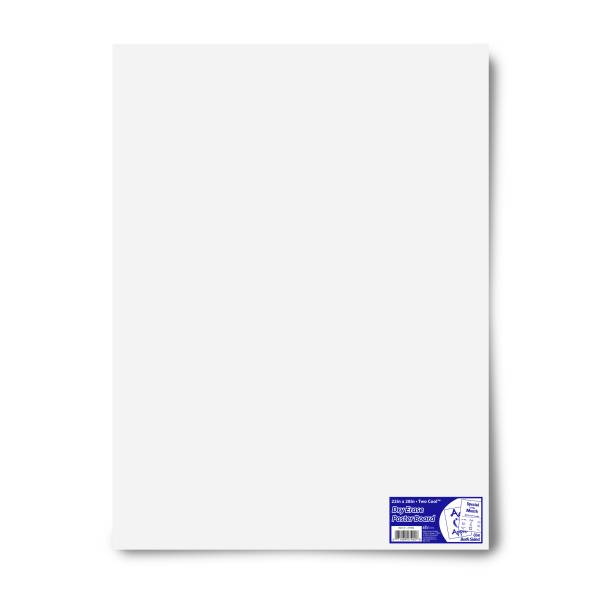 Royal Brites Dual-Sided Dry-Erase Poster Board White