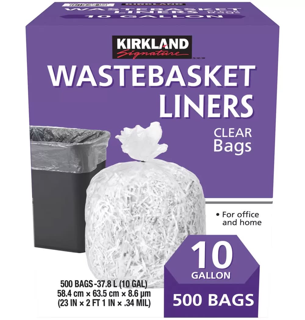 カークランドシグネチャー ゴミ袋 37L x 500枚
