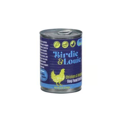 Birdie and Louie Wet Dog Food Chicken & Veggies 13oz