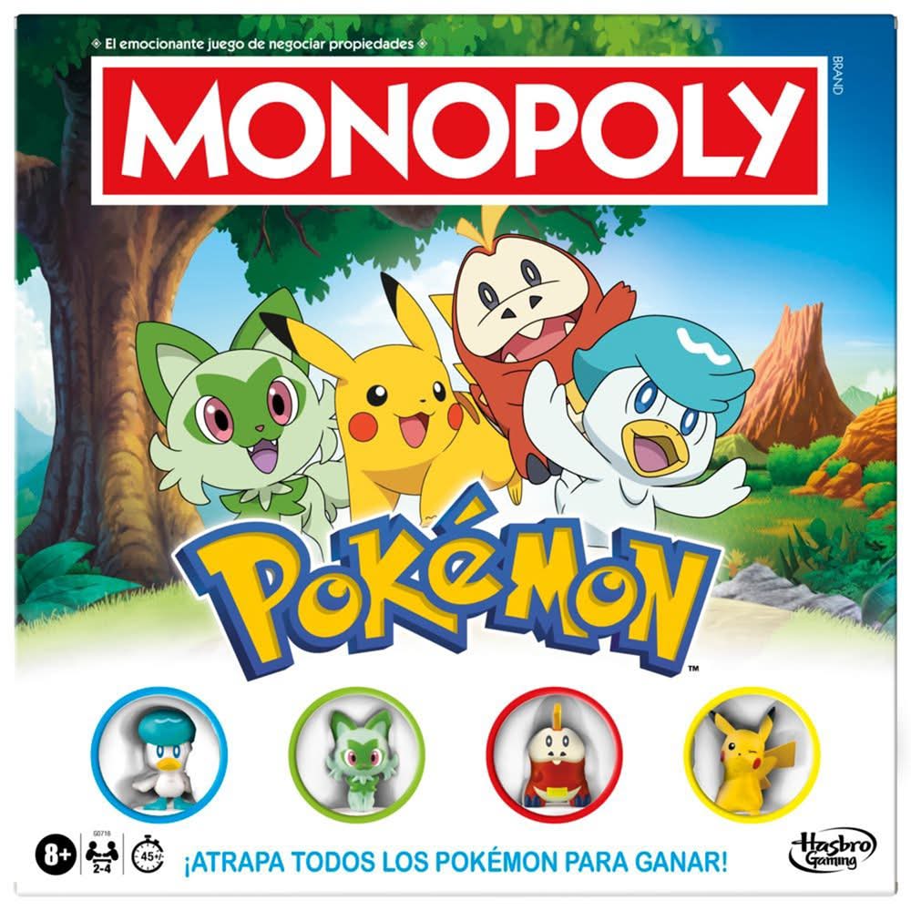 Monopoly · Juego de mesa pokémon