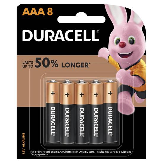 Duracell Coppertop Aaa Alkaline Batteries (8 Pack)