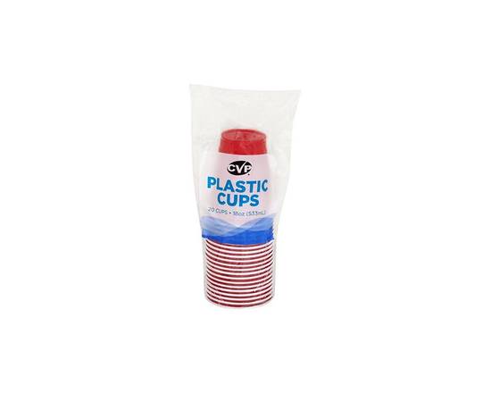 Order CVP 18oz Plastic Cups 20 Ct food online from Chevron Extramile store, Antioch on bringmethat.com