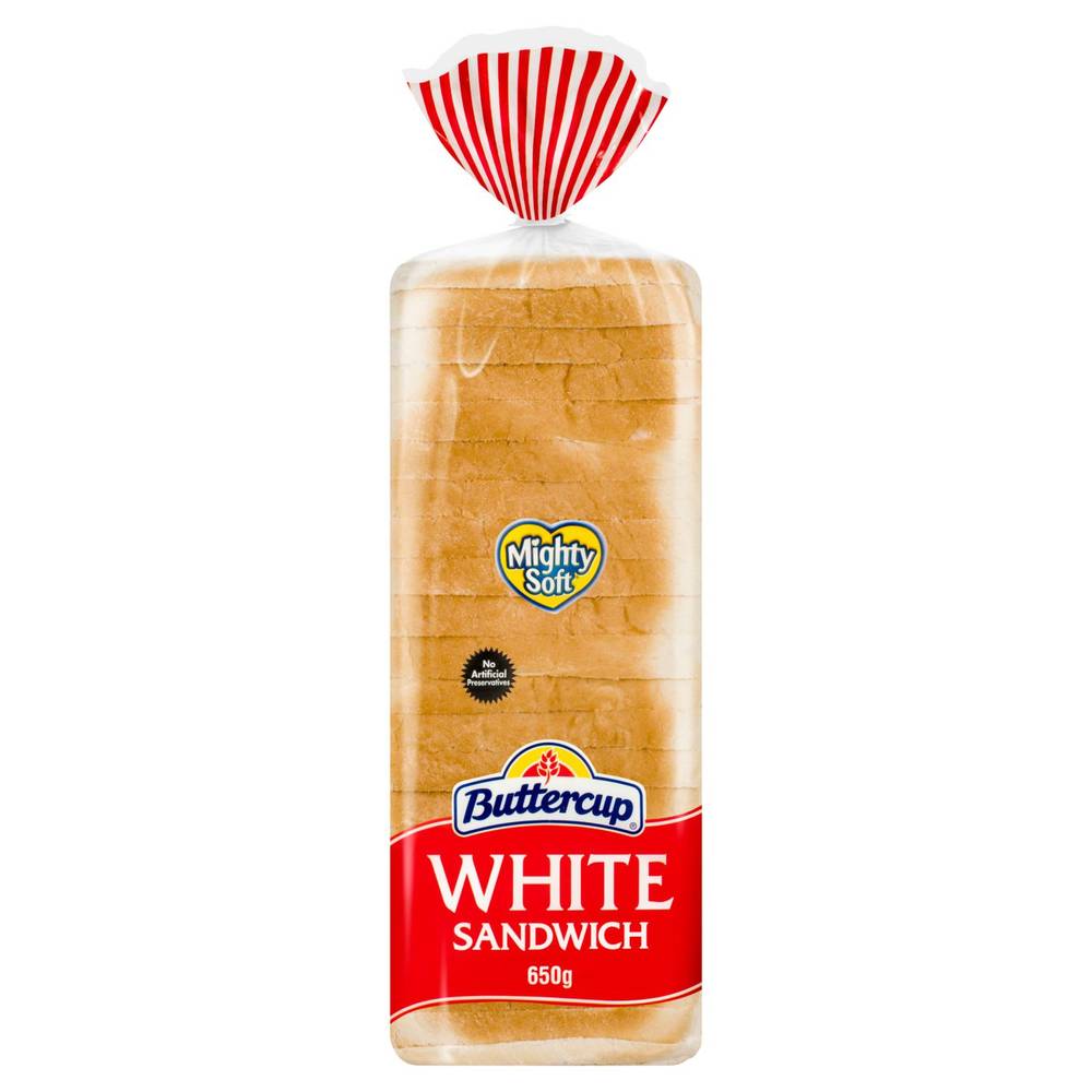 Buttercup White Bread 650g