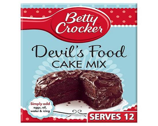 Betty Crocker Devils Food Chocolate