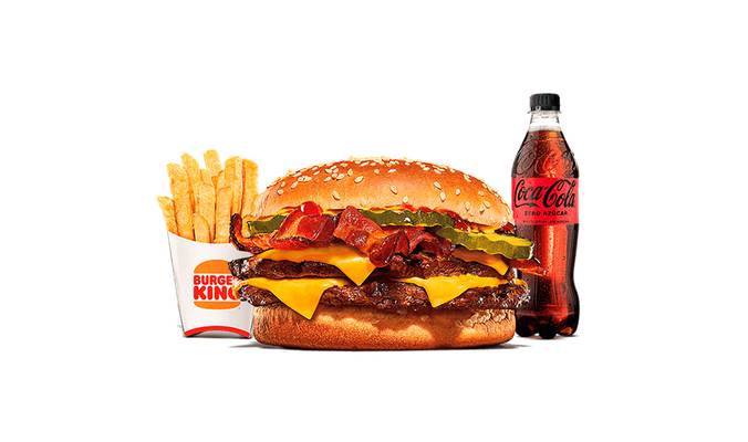 Menú Doble Cheese Bacon XXL®