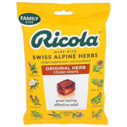 Ricola Original Herb Cough Drops Family Pack