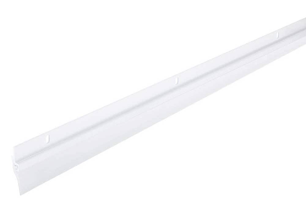 M-D Building Products 36 In. White Aluminum And Vinyl Standard Screw-On Door Sweep
