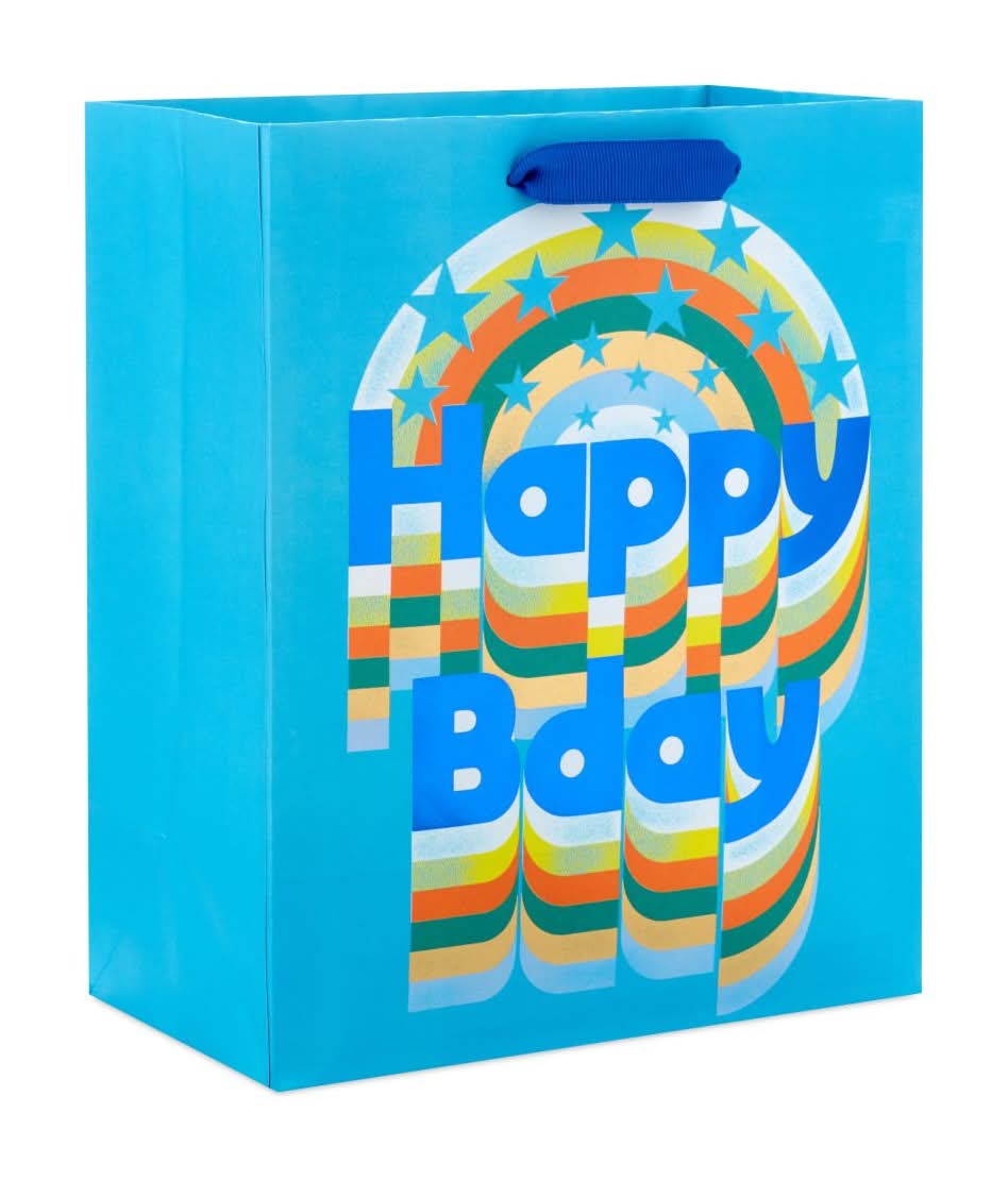 Hallmark Birthday Gift Bag (70s birthday)