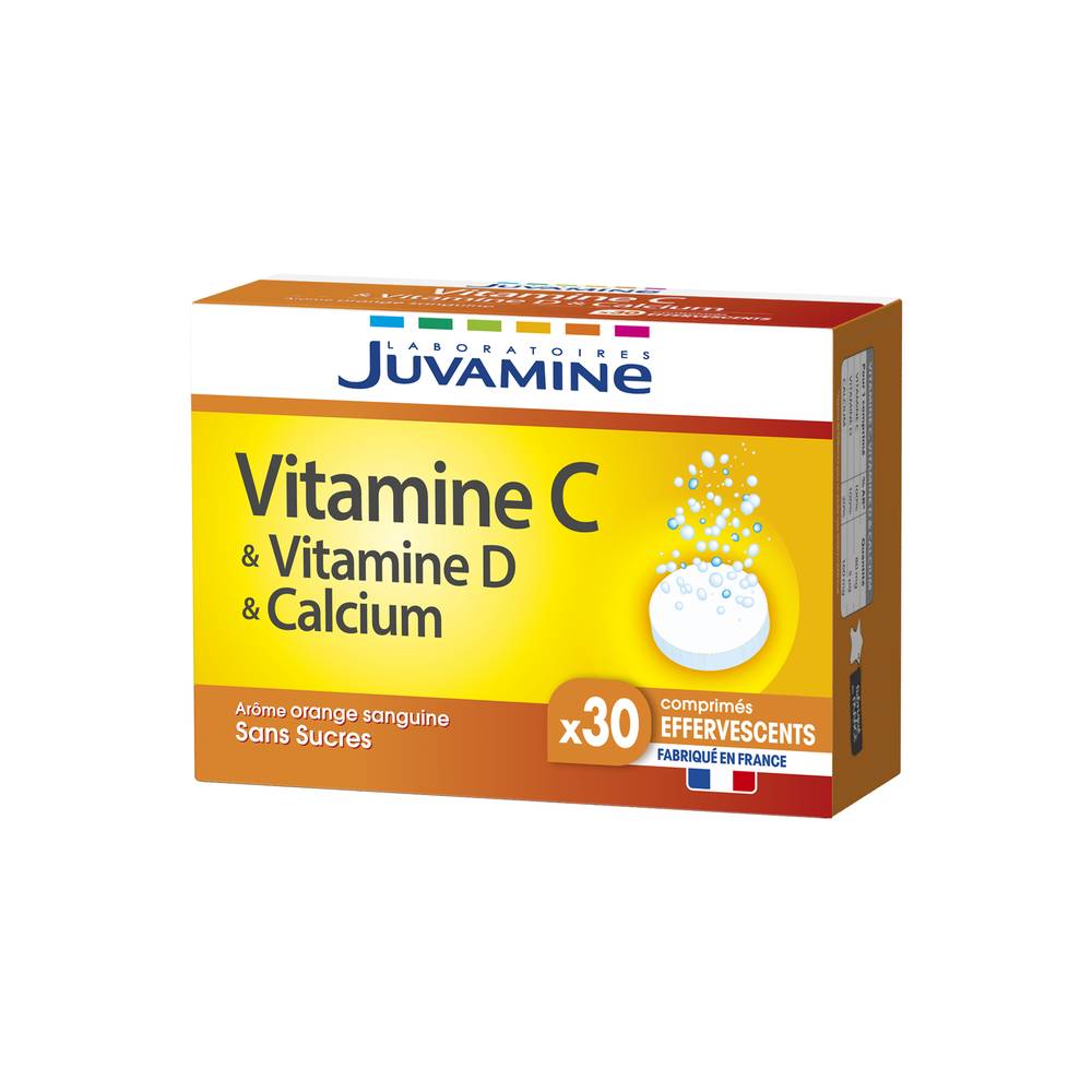 Juvamine - Complément alimentaire à base de vitamines et de calcium (30)