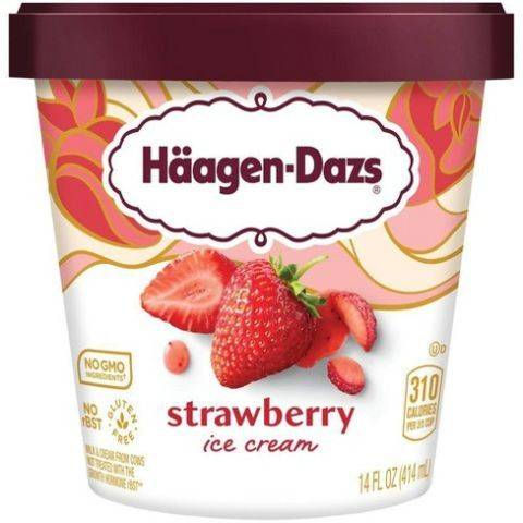 Dreyer's Haagen Dazs Strawberry 14oz