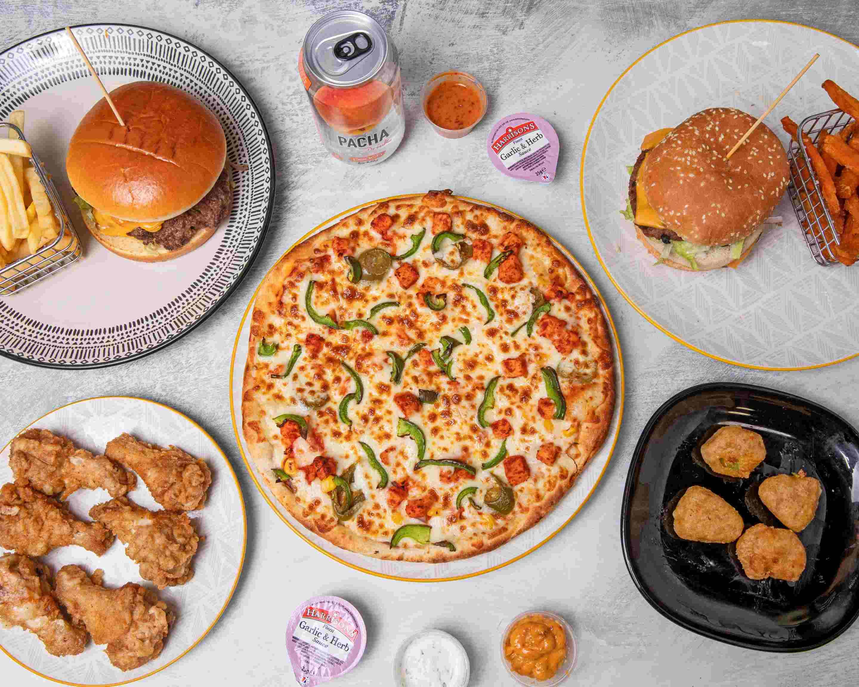 Pizza burger joint Ltd Menu Takeaway in London Delivery menu