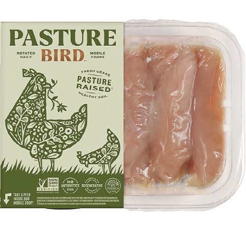 Pasture Bird Pasture Raised Boneless Chicken Tenders No Antibiotics Ever (Avg. 1.1lb)