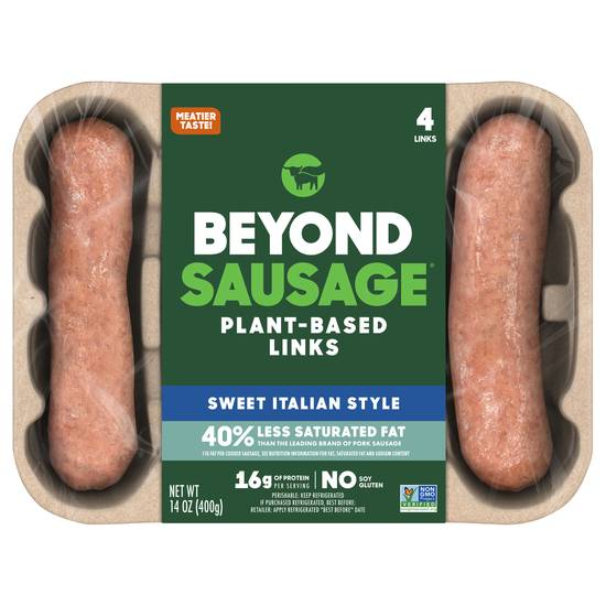 Beyond Sweet Italian Style Plant-Based Links Sausage