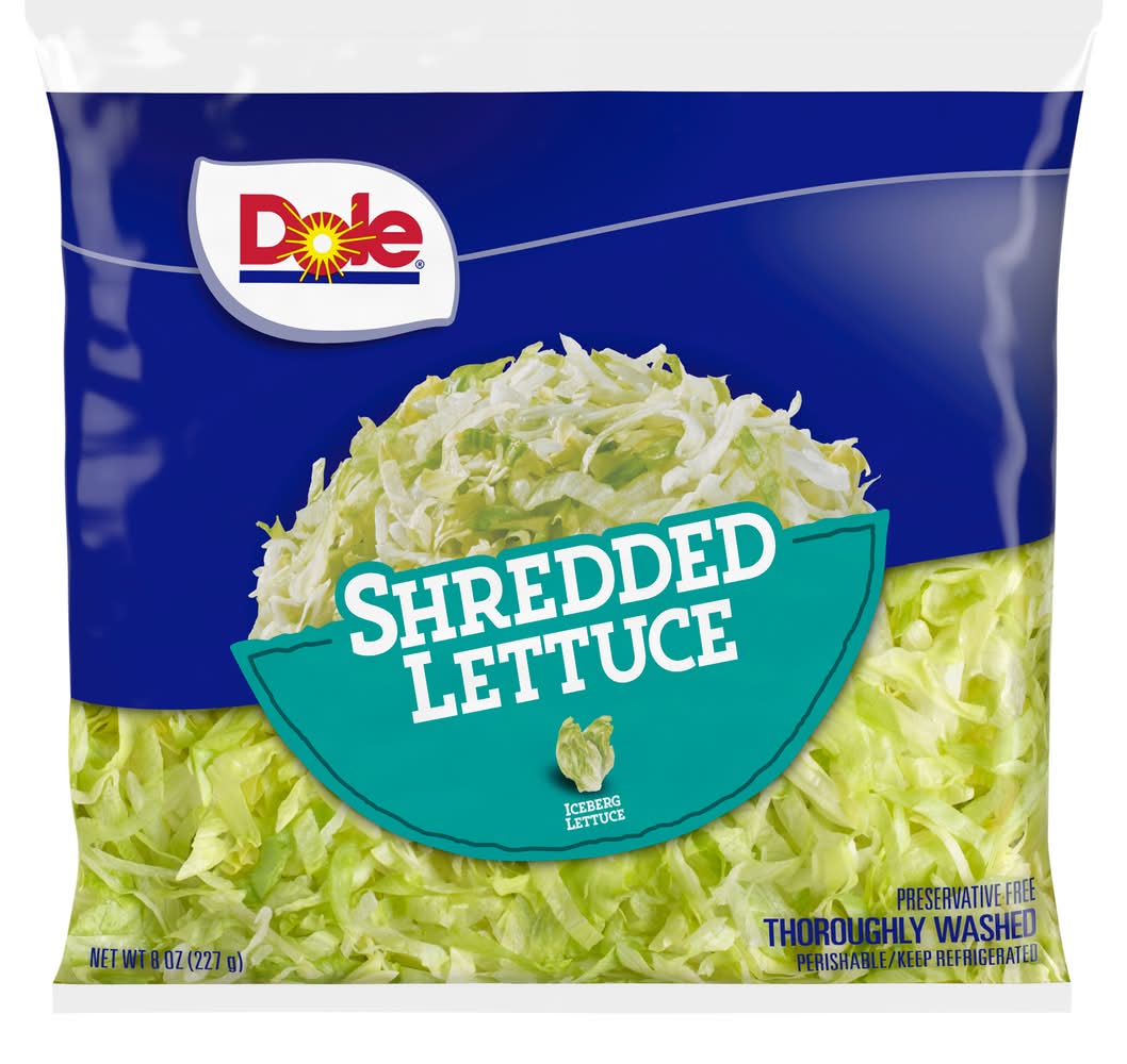 Dole Marvel Iceberg Shredded Lettuce (8 oz)
