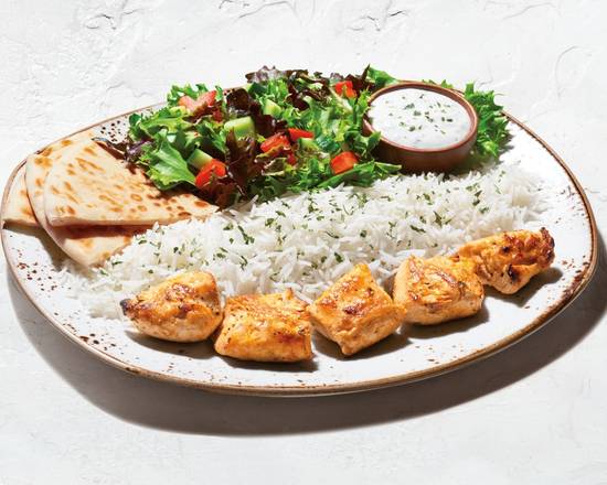 Chicken Kabob Plate