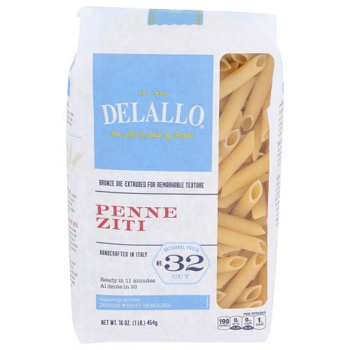 Delallo Penne Ziti Pasta
