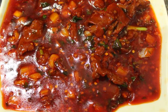 Sweet and Sour Manchurian Beef