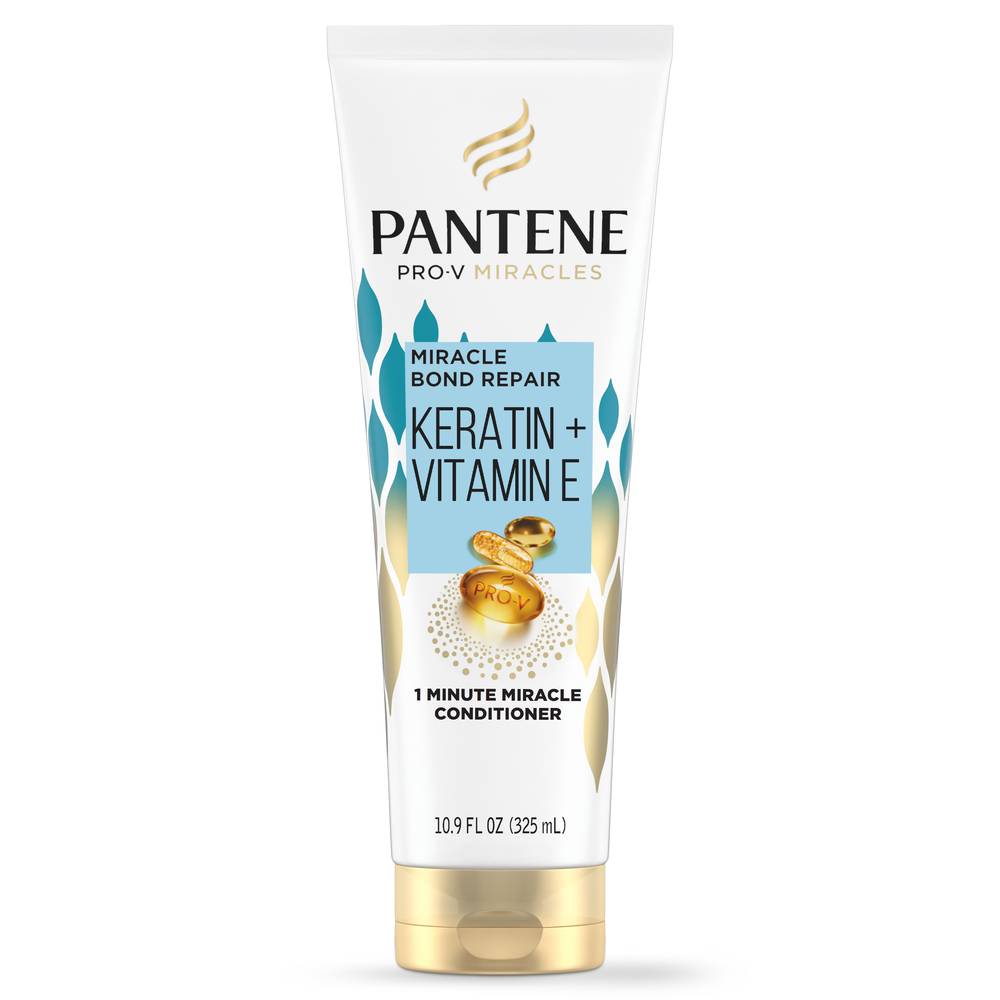 Pantene Miracles Bond Repair Keratin + Vitamin E 1 Minute Miracle Conditioner (10.9 fl oz)