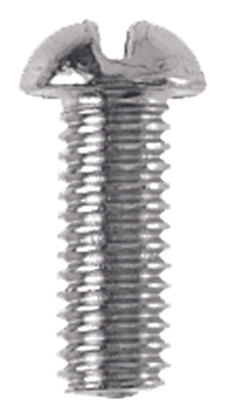 Danco No. 10-32 X 1/2 In. L Slotted Round Head Brass Bibb Screw 1 Pk