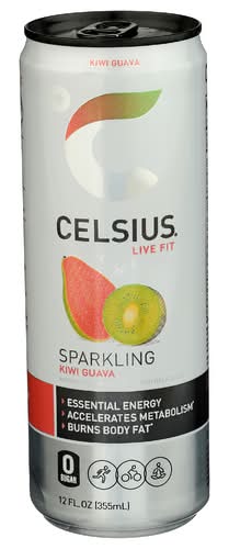 Celsius Kiwi Guava Sparkling Energy Drink