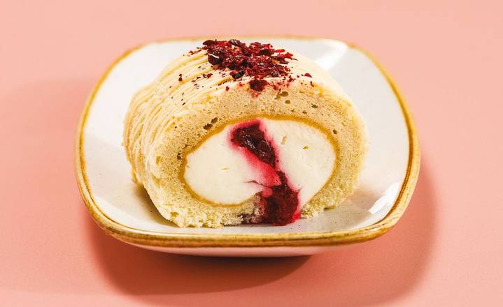 Cherry & Mascarpone Roulade