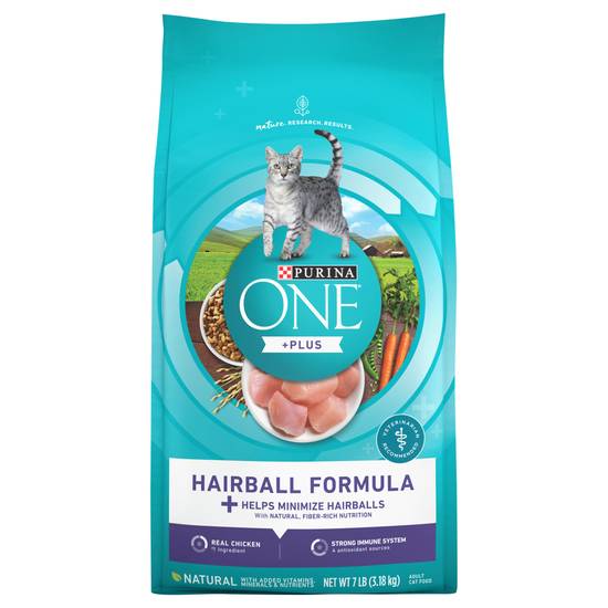 Purina One Hairball Formula With Real Chicken Cat Food