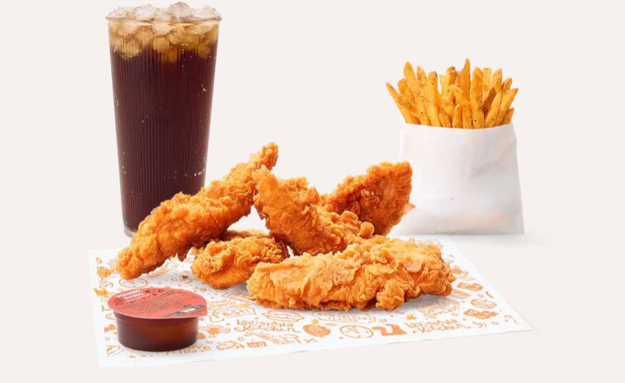 🍟🥤MENU SOLO - 5 Tenders☝️