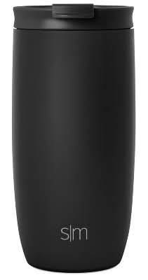 Simple Modern Travel Coffee Mug Tumbler With Flip Lid, Black