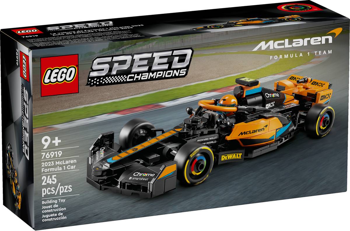 LEGO · Speed champions 2023 mclaren formula 1 car 76919