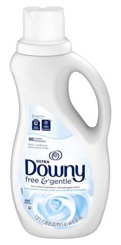 Downy Liquid Fabric Softener Super Compact Scent Free (1.31 L)
