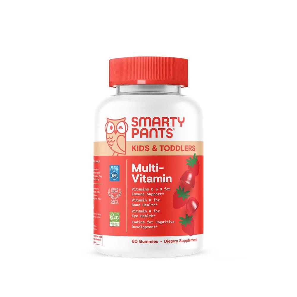 Smartypants Premium Kids and Toddler Multivitamin Gummies