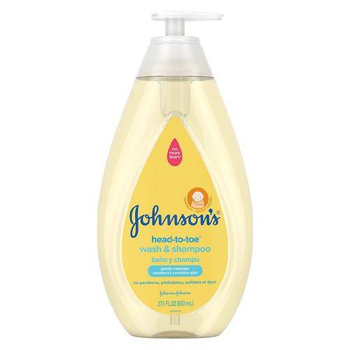 Johnson's Baby Head-To-Toe Tear-Free Body Wash & Shampoo - 27.1 fl oz