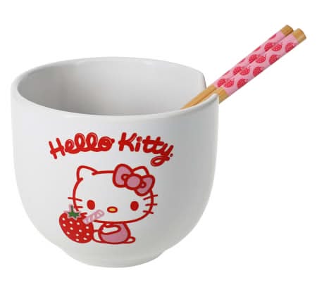 Hello Kitty® Noodle Bowl & Chopsticks Set