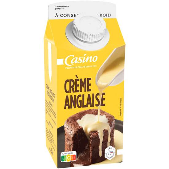 CASINO - Crème anglaise - 50cl