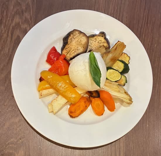 VERDURE AL FORNO con Mozzarella di Bufala DOP