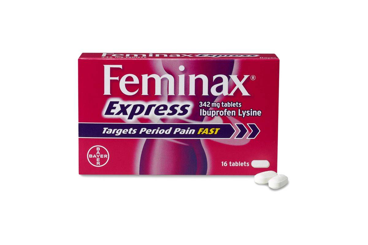 Feminax Express 16 Tablets