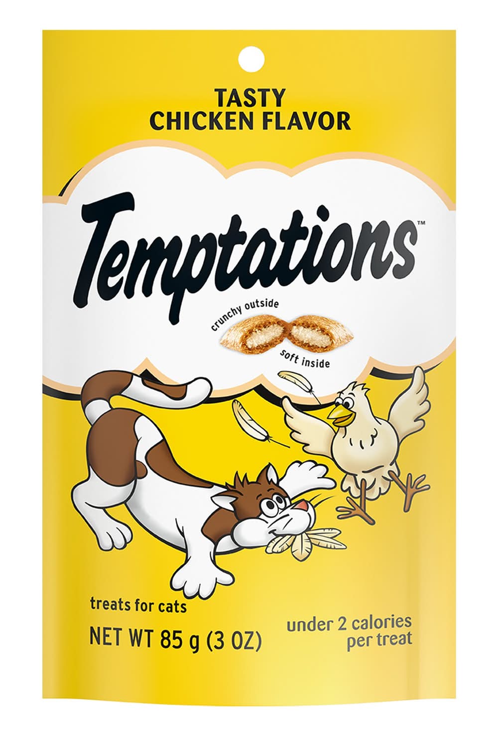 Temptations™ Classic Adult Cat Treats - Soft & Crunchy, Tasty Chicken (Flavor: Chicken, Size: 3 Oz)
