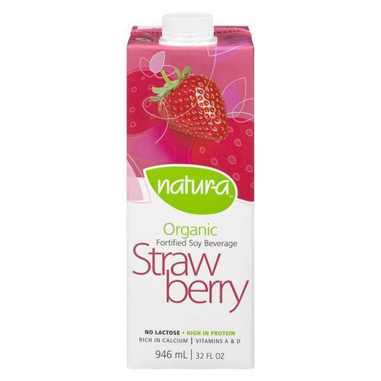 Natur-A Org Soy Bev Strawbry - 946ml