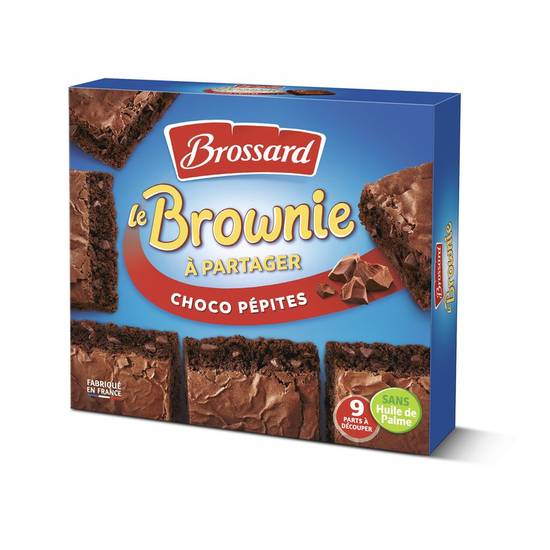 Gâteau Brownie aux pépites de chocolat Brossard 285g