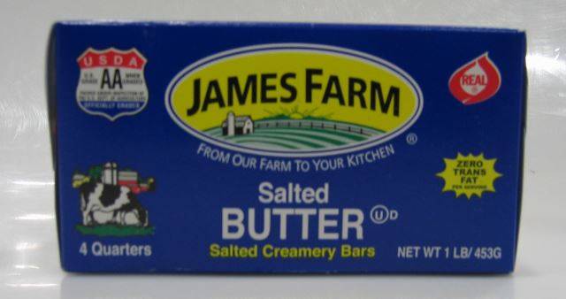 James Farm - Salted Solid Butter - 1 lb