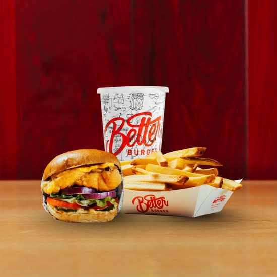 Chicken Burger Combo