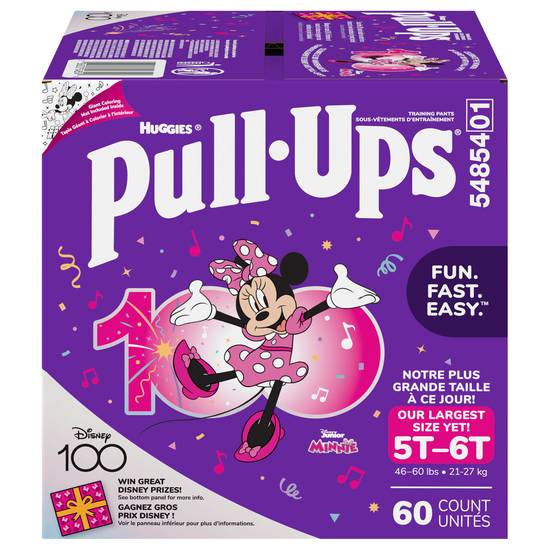 Pull-Ups 5t-6t Girls' Potty Training Pants ( 60 ct )